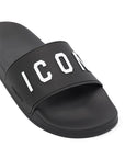 DSQUARED2
Sandali slides con stampa