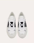 SNEAKER LOW-TOP VL7N IN VITELLO E NASTRI