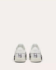 SNEAKER LOW-TOP VL7N IN VITELLO E NASTRI