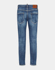 MEDIUM WASH SKATER JEANS