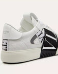 SNEAKER LOW-TOP VL7N IN VITELLO E NASTRI