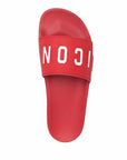 DSQUARED2
Sandali slides con stampa