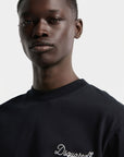 T-Shirt Loose Fit Con Ricamo Dsquared2 Signature