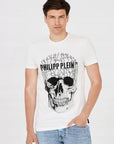 ROUND NECK T-SHIRT PAISLEY SKULL