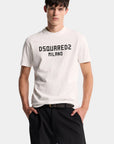 T-Shirt Cool Fit Con Stampa Dsquared2 Milano