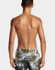 CANADIAN CAMOUFLAGE MIDI SWIM BOXER