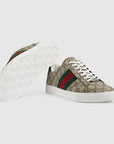 SNEAKER GUCCI ACE UOMO CON DETTAGLIO WEB