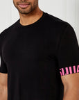DSQUARED2 LOGO CUFF T-SHIRT