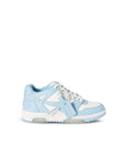 Sneakers Out Of Office Bianco/Celeste