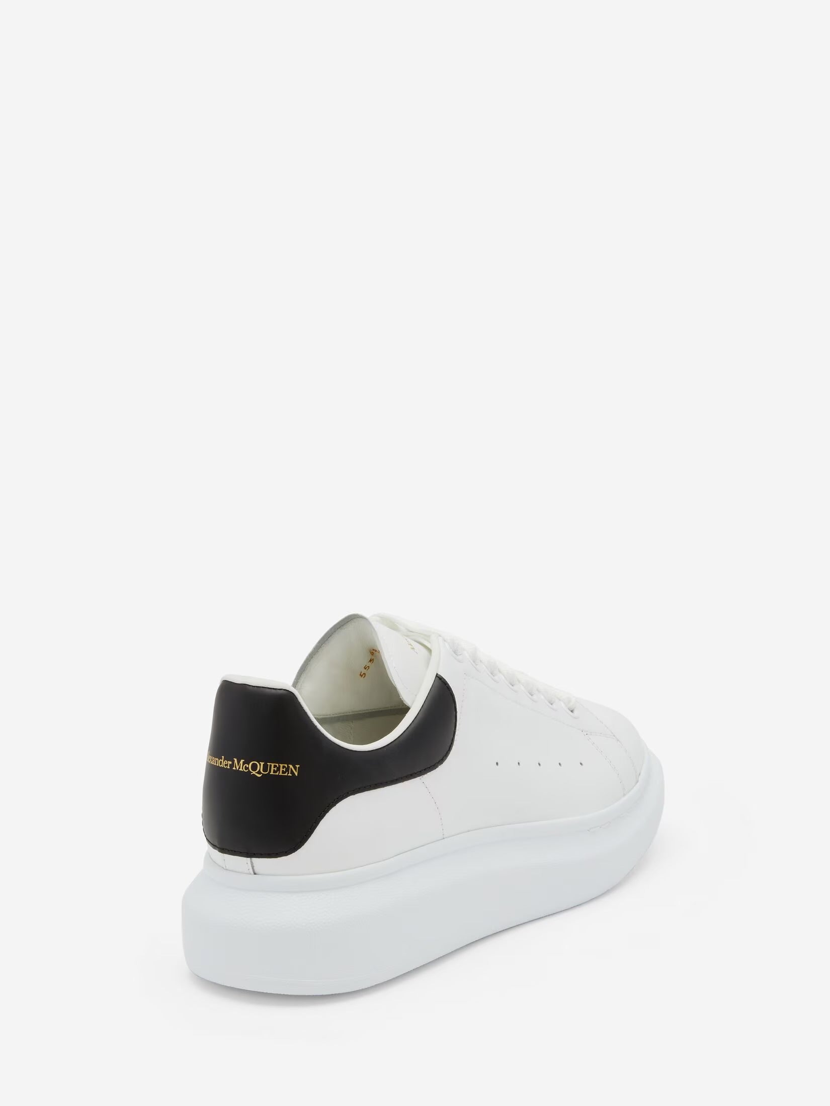 Sneaker Oversize da Uomo in Bianco/Nero