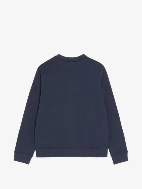 VALENTINO NAVY LOGO SWEATSHIRT