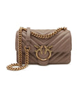 Borsetta pinko di pelle a tracolla Love One Mini Crossbody