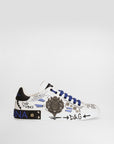 Sneaker Portofino in pelle di vitello con patch