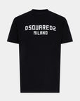 T-Shirt Cool Fit Con Stampa Dsquared2 Milano