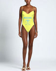 Costume da bagno con logo