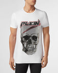 T-SHIRT PLATINUM CUT ROUND NECK SPACE PLEIN