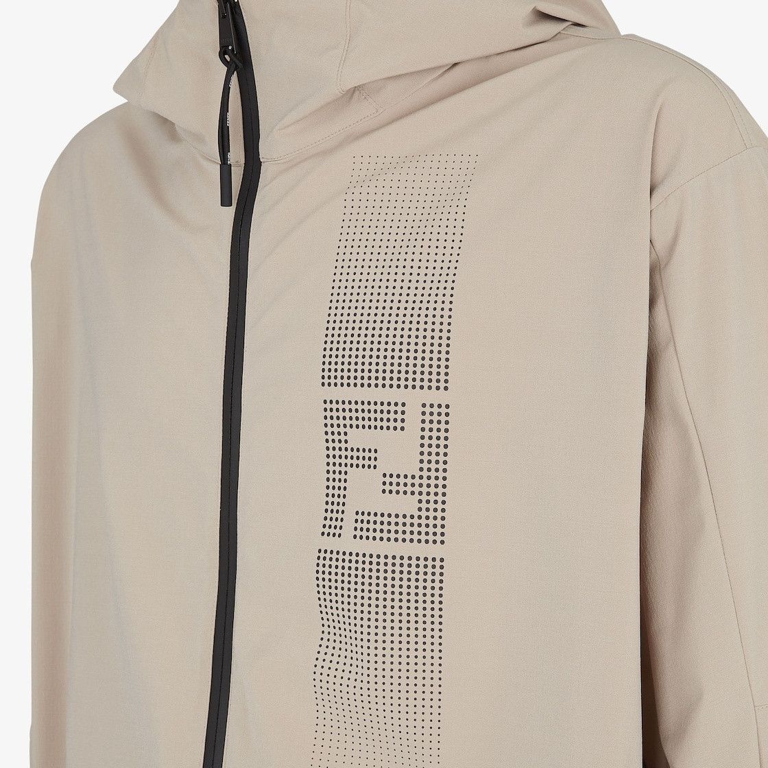 Windbreaker Jacket in Beige