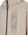 Windbreaker Jacket in Beige