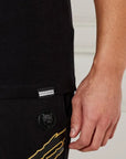 DSQUARED2 LOGO CUFF T-SHIRT