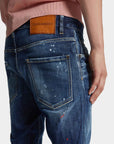 MEDIUM EASY WASH SKATER JEANS