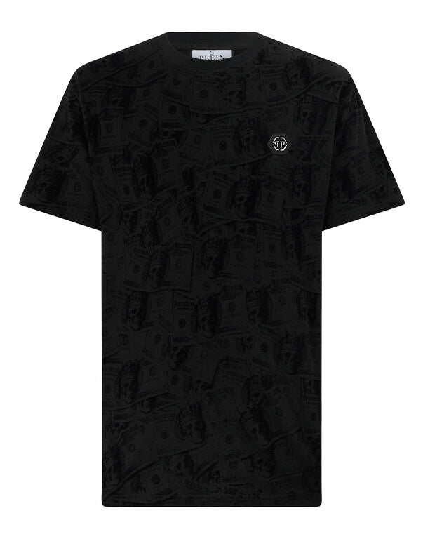 ROUND NECK T-SHIRT ALL-OVER DOLLAR