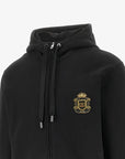 Dolce & Gabbana
Felpa con cappuccio, applicazione logo e zip